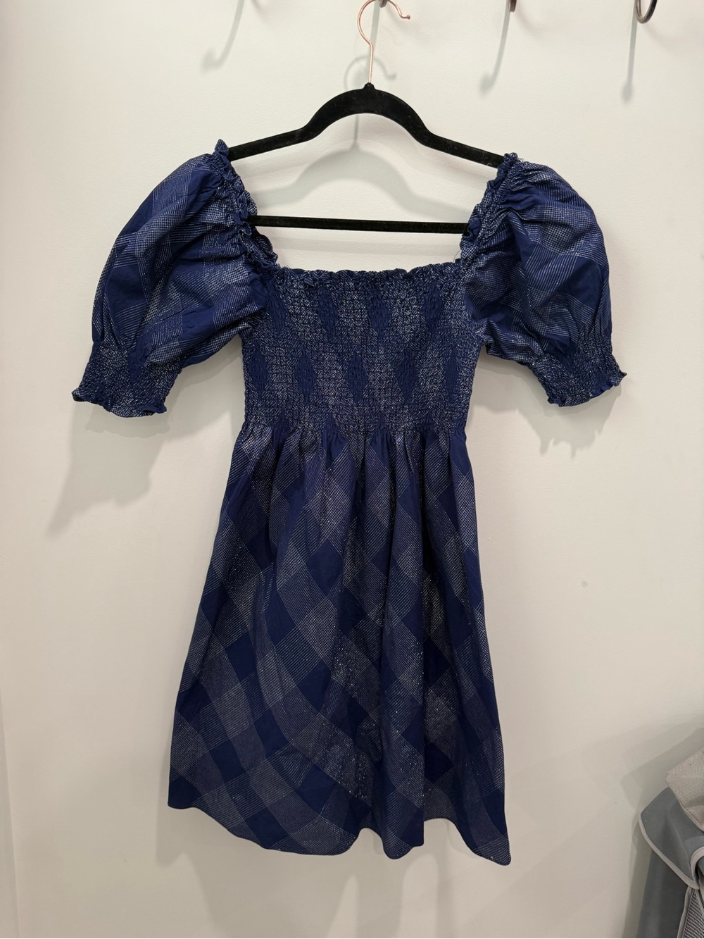 Hill House Athena Nap Dress Navy Glitter